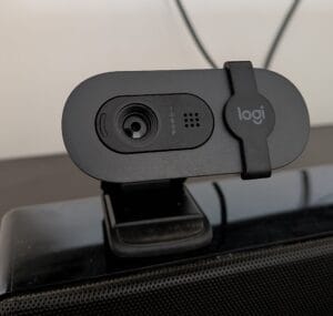 Logitech Brio 100 Full HD 1080P Webcam with Built-in Mic