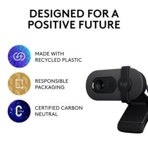 710x554PFUL._SL1500_ Logitech Brio 100 Full HD 1080P Webcam with Built-in Mic