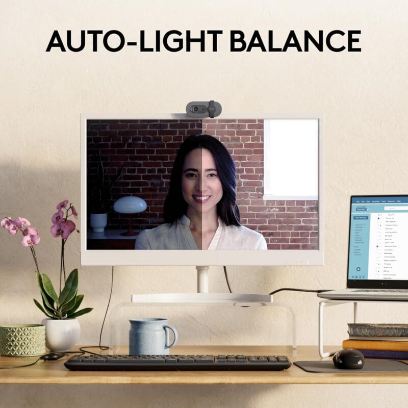 71nTYUO-nkL._SL1500_ Logitech Brio 100 Full HD 1080P Webcam with Built-in Mic