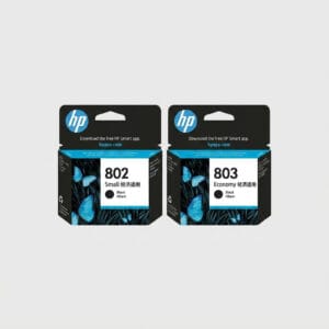 HP Genuine 803 Economy Black Ink Cartridge (F6V21AA)