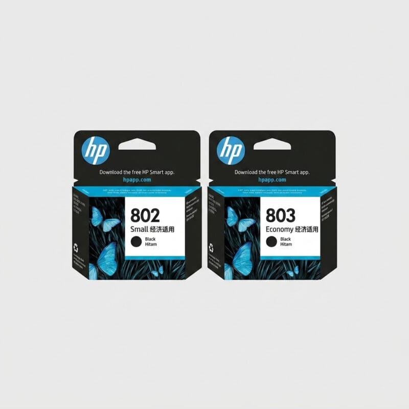 HP Genuine 803 Economy Black Ink Cartridge (F6V21AA)