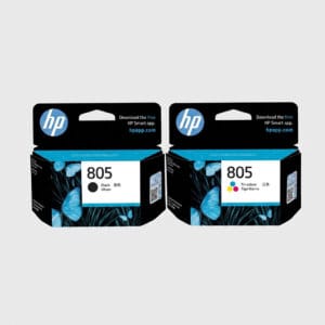 HP Genuine 805 Black & Tri-color Ink Cartridge Combo Pack (3YM73AA & 3YM72AA) HP Genuine 805 Black & Tri-color Ink Cartridge Combo Pack (3YM73AA & 3YM72AA)