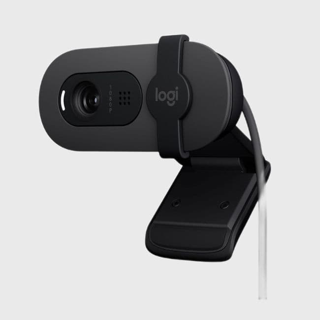 Logitech Brio 100 Full HD 1080P Webcam with Built-in Mic Logitech Brio 100 Full HD 1080P Webcam with Built-in Mic