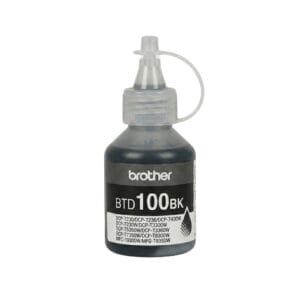 2026/05/wp-1783258149395.jpg Brother Genuine BTD100BK Black High Yield Ink Bottle (108ml)