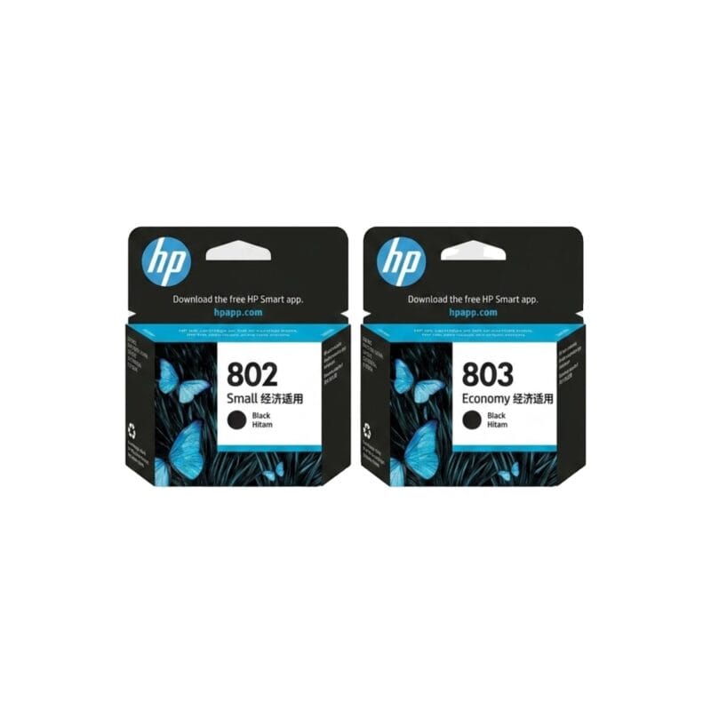 HP Genuine 803 Economy Black Ink Cartridge