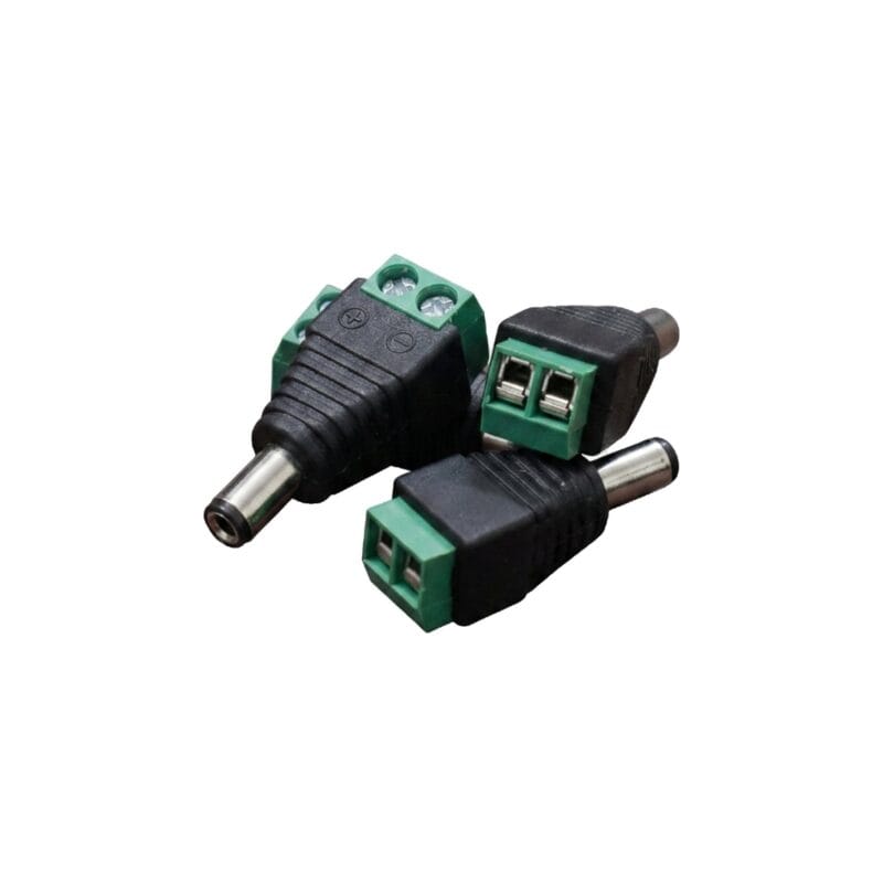 Premium 12V Male DC Power Jack Adapters 25 Numbers
