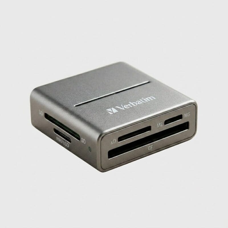 Verbatim USB 3.2 Gen 1 Multi-In-1 Card Reader