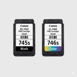 Genuine Canon PG-745S Black and CL-746S Color