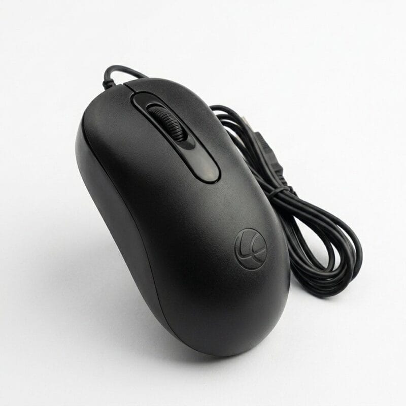 Lapcare L-60 PLUS (IND) Wired Optical Mouse