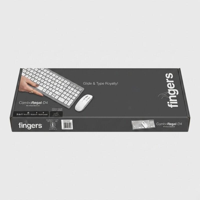 FINGERS ComboRegal-D4 Rechargeable Wireless Deskset