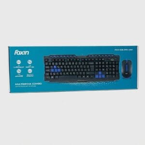 Foxin FKM-506 PRO MM Wired Multimedia Keyboard and Mouse Combo