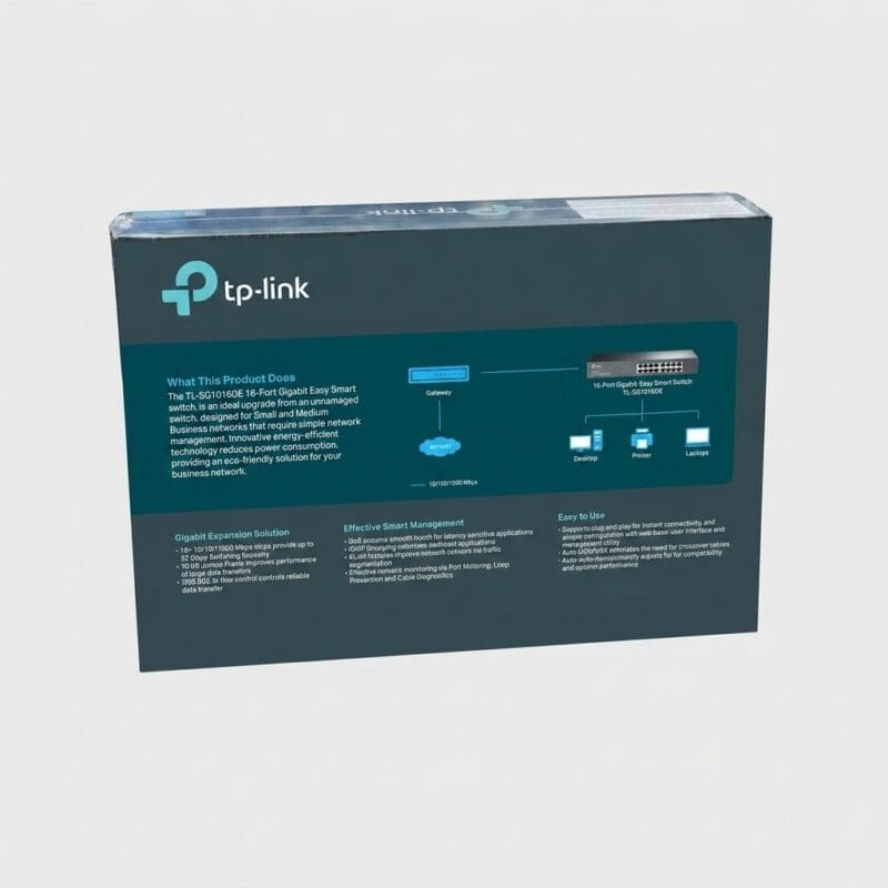 TP-Link TL-SG1016DE 16-Port Gigabit Easy Smart Switch
