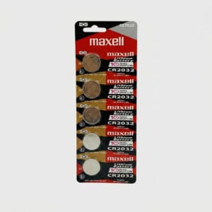 Maxell CR2032 3V(Pack of 5) Lithium Coin Cell Batteries