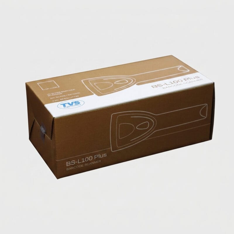 TVS Electronics BS-L100 Plus Handheld 1D Laser Barcode Scanner