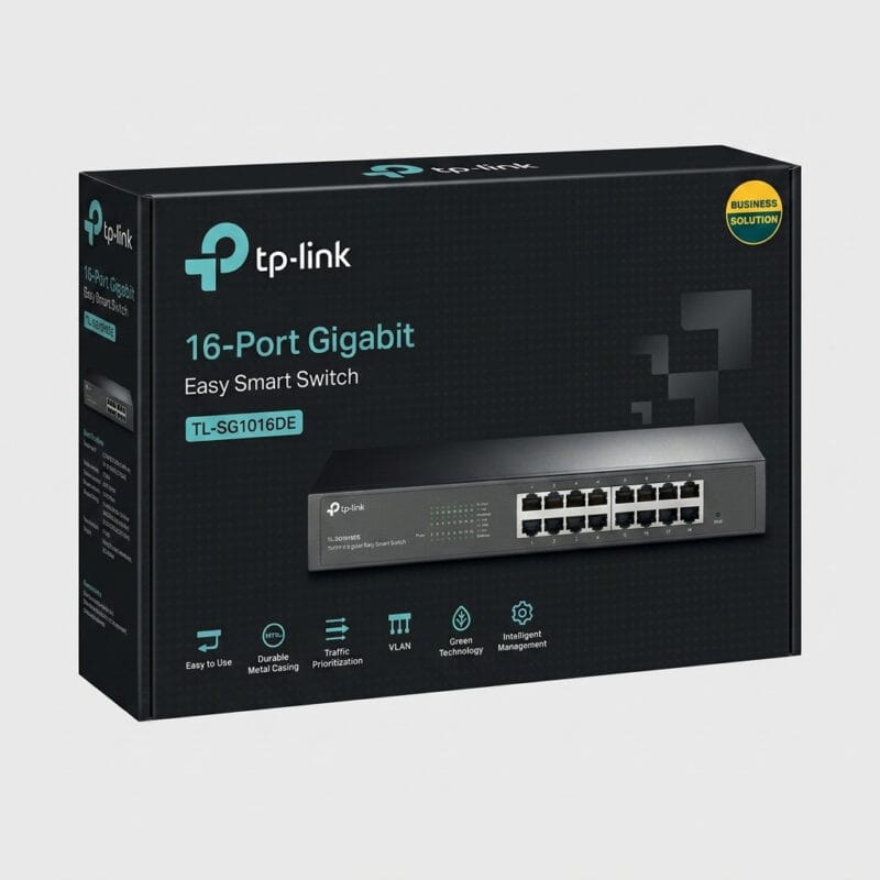 TP-Link TL-SG1016DE 16-Port Gigabit Easy Smart Switch