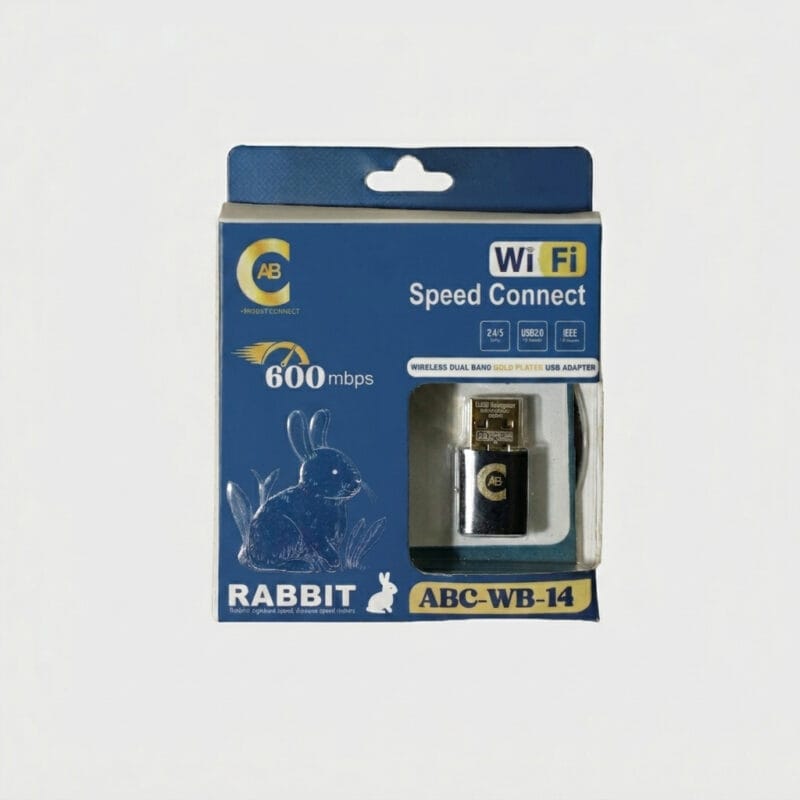 1780856409820 RABBIT ABC-WB-14 Wireless Dual-Band USB Adapter