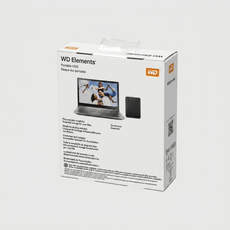 Western Digital WD Elements Portable External Hard Drive