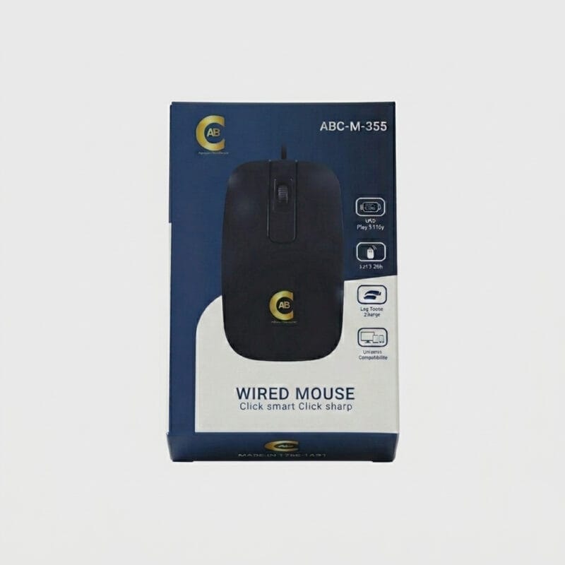 ABC-M-355 Wired Optical Mouse