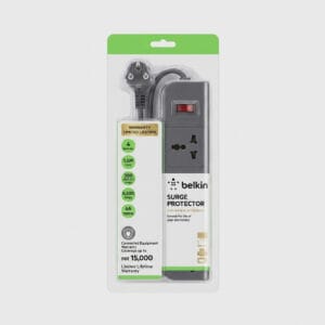 Belkin 4-Socket Surge Protector for Home Electronics Belkin 4-Socket Surge Protector for Home Electronics