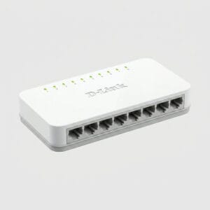 DL D-Link DES-1008C 8-Port 10/100Mbps Fast Ethernet Desktop Switch