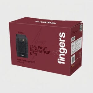Fingers FR-630 Fast-Recharge 600VA Line-Interactive Desktop UPS Power Backup Fingers FR-630 Fast-Recharge 600VA Line-Interactive Desktop UPS Power Backup