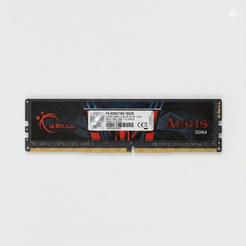 G.SKILL Aegis Series DDR4 Desktop RAM – 3200MHz CL16 UDIMM PC Gaming Memory Module G.SKILL Aegis Series DDR4 Desktop RAM – 3200MHz CL16 UDIMM PC Gaming Memory Module