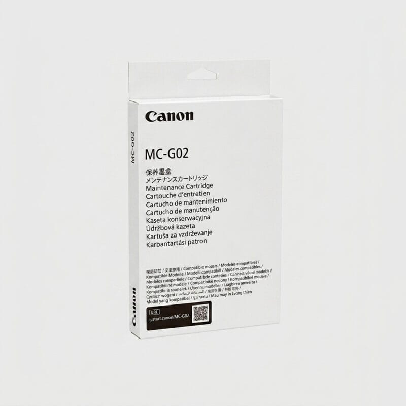 Genuine Canon MC-G02 Maintenance Cartridge (Original Ink Absorber Box Replacement) Genuine Canon MC-G02 Maintenance Cartridge (Original Ink Absorber Box Replacement)