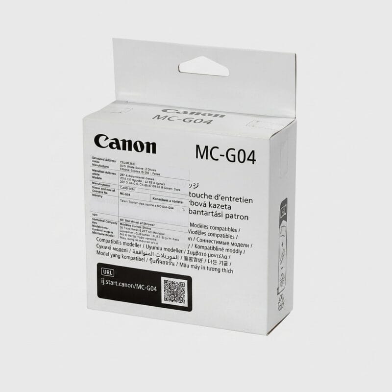 Genuine Canon MC-G04 Maintenance Cartridge (High-Yield Ink Absorber Box)