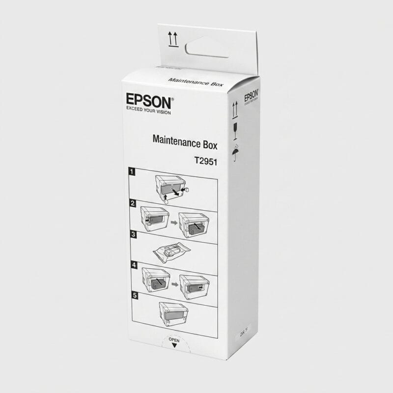 Genuine Epson T2951 Maintenance Box (Original Printer Waste Ink Collector)