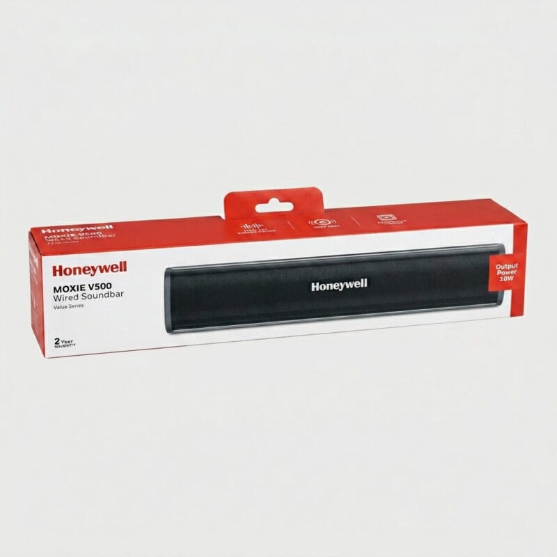 Honeywell Moxie V500 10W Wired Desktop Soundbar (Value Series) Honeywell Moxie V500 10W Wired Desktop Soundbar (Value Series)