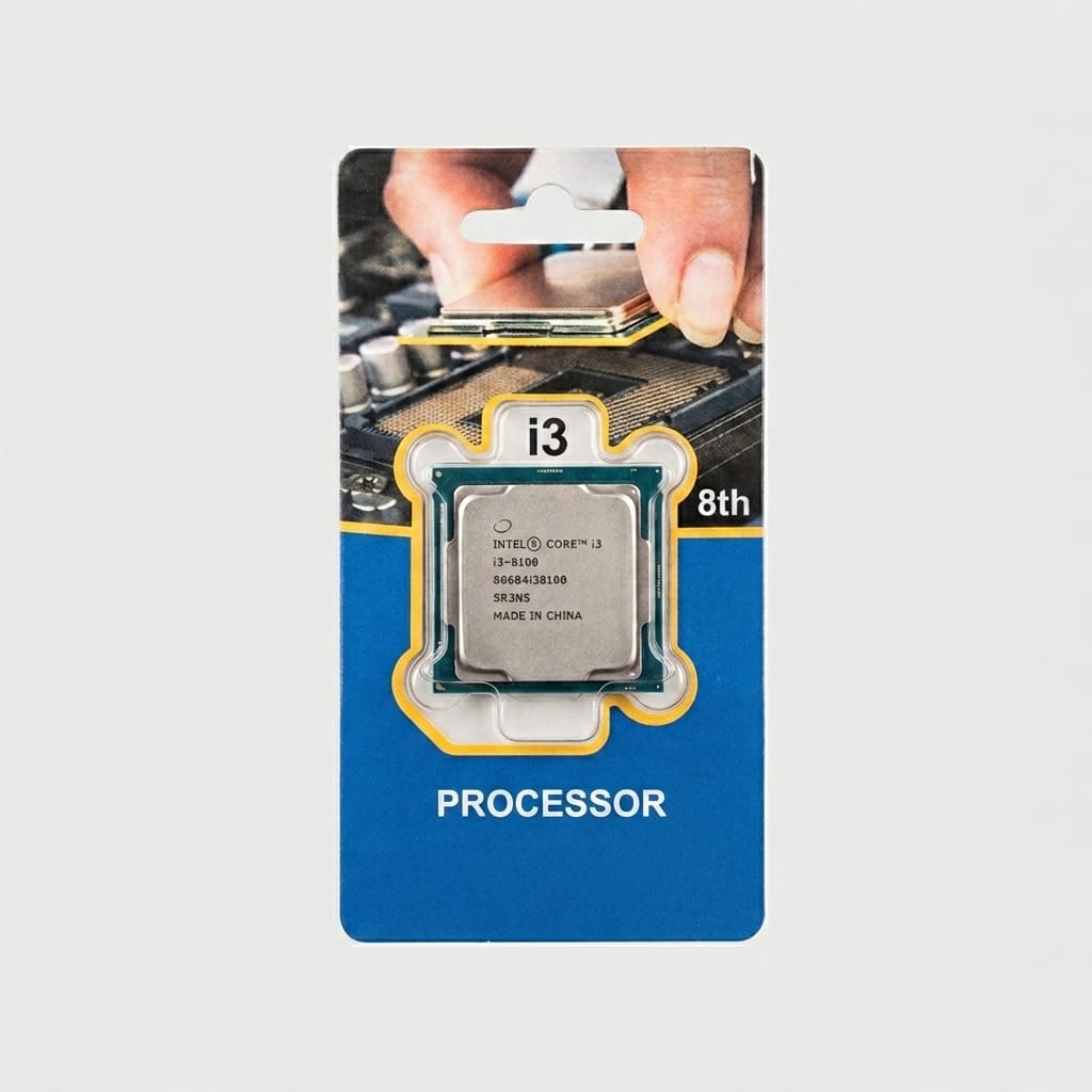 Intel Core i3-8100 Desktop Processor – 8th Gen - Maxtreo
