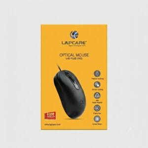 Lapcare L-60 PLUS (IND) Wired Optical Mouse
