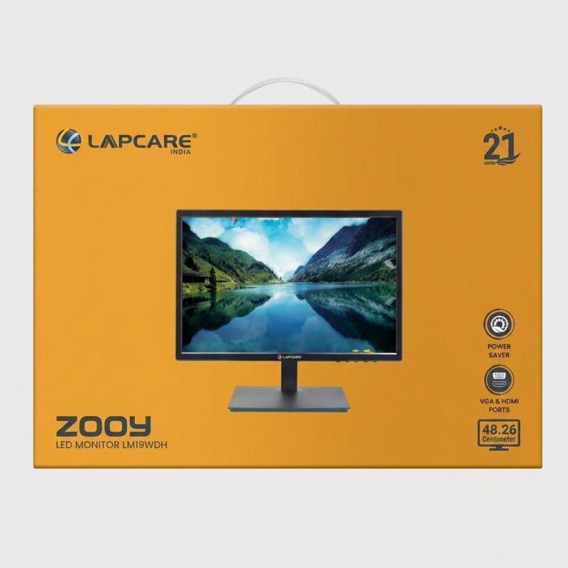 Lapcare Zooy LM19WDH 18.5-Inch LED Monitor