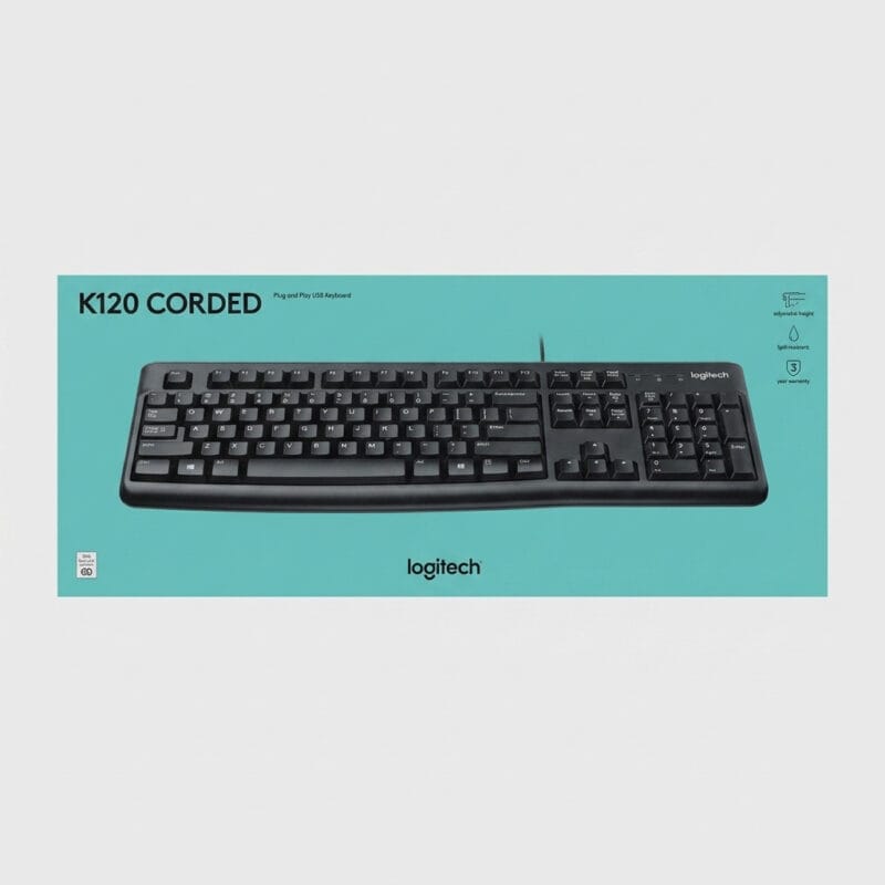 Logitech K120 Corded Desktop Keyboard