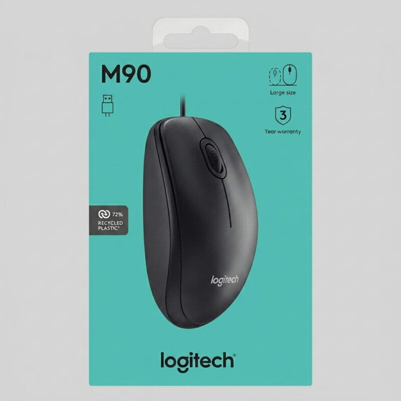 Logitech M90 Wired Optical Mouse