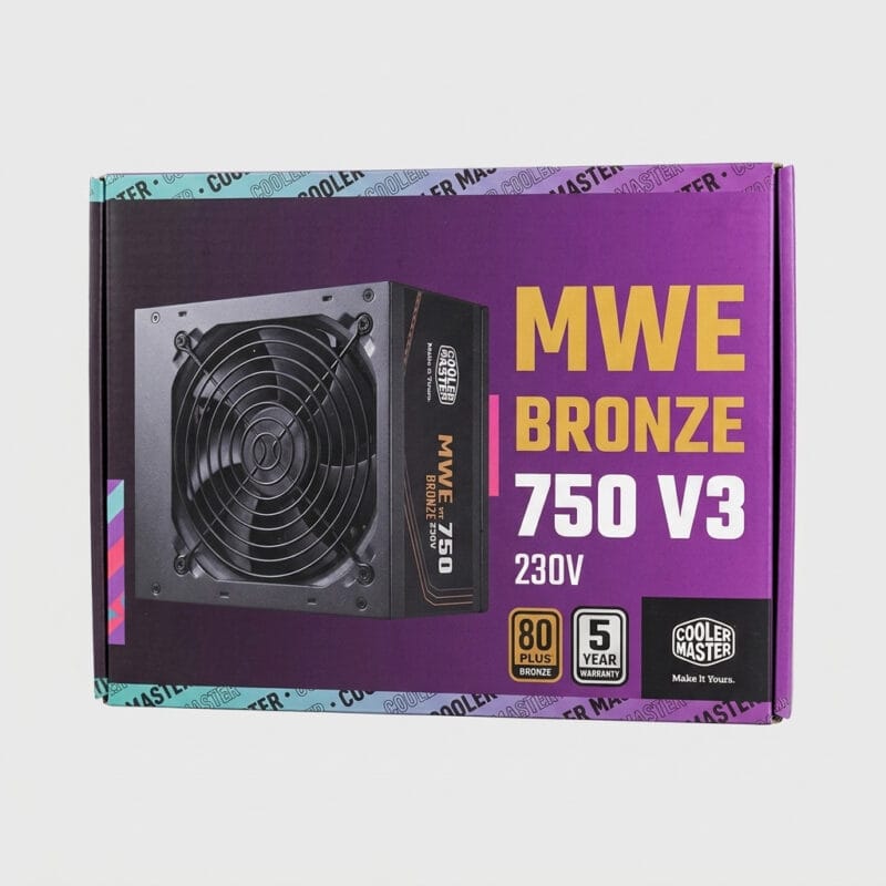 MBW Bronze 760 Cooler Master MWE Bronze 750 V3 230V Power Supply