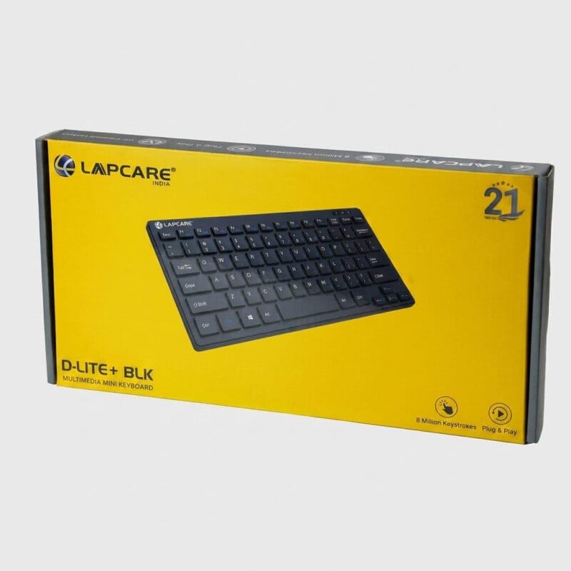 Mini keyboard Lapcare D-Lite Plus Multimedia Mini Wired Keyboard