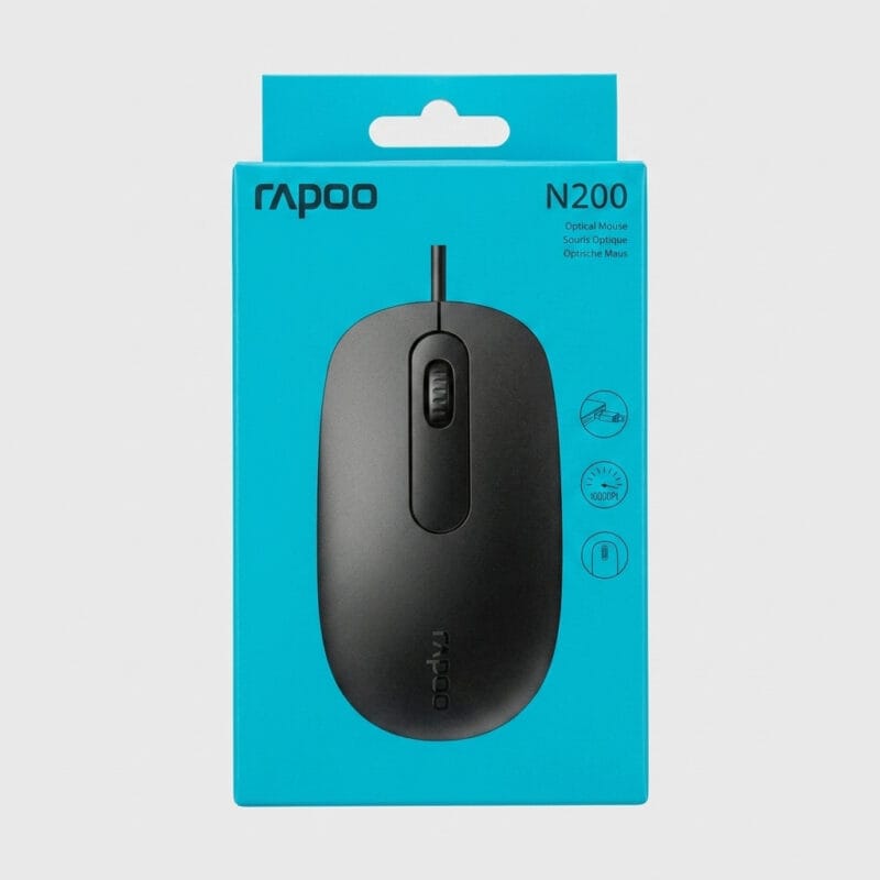 Rapoo N200 Wired Optical Mouse Rapoo N200 Wired Optical Mouse