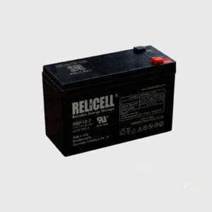 Relicell 12V 7Ah AGM VRLA Sealed Rechargeable UPS Battery (SSP12-7)