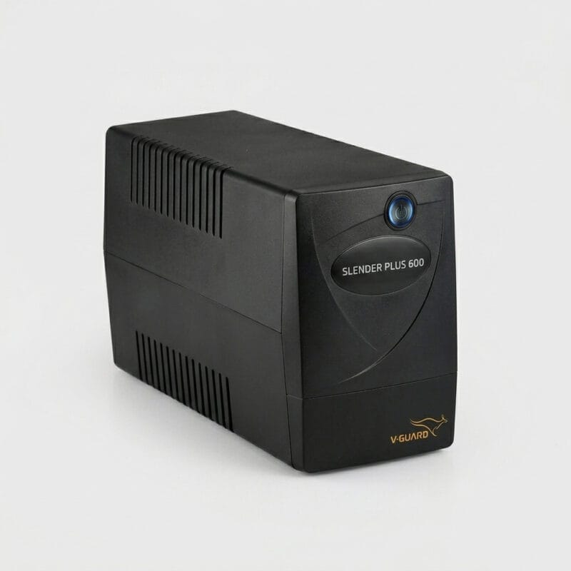 SP V-Guard Slender Plus 600 Desktop UPS Power Backup Solution (Pseudo Sine Wave)