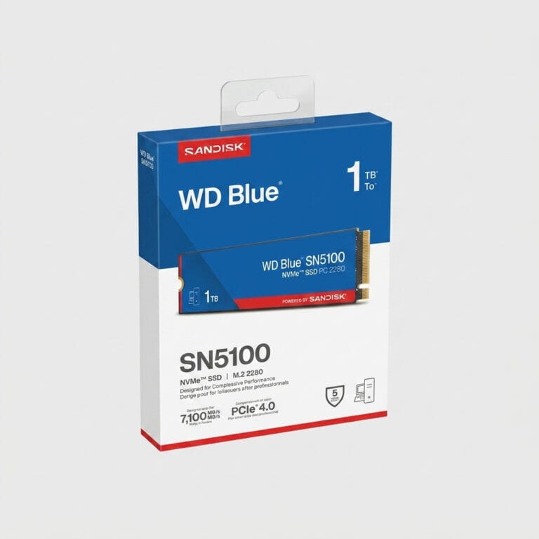 SanDisk WD Blue SN5100 1TB NVMe M.2 2280 Internal Solid State Drive (SSD)