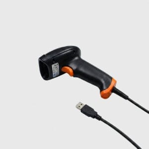 TVS Electronics BS-L100 Plus Handheld 1D Laser Barcode Scanner