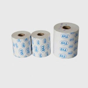 TVS print TVS Electronics High-Density 3-Inch Premium Thermal Receipt Paper Rolls (Pack of 3)
