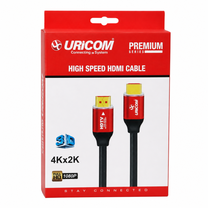 Uricom URICOM High Speed HDMI Cable (3 Meter)