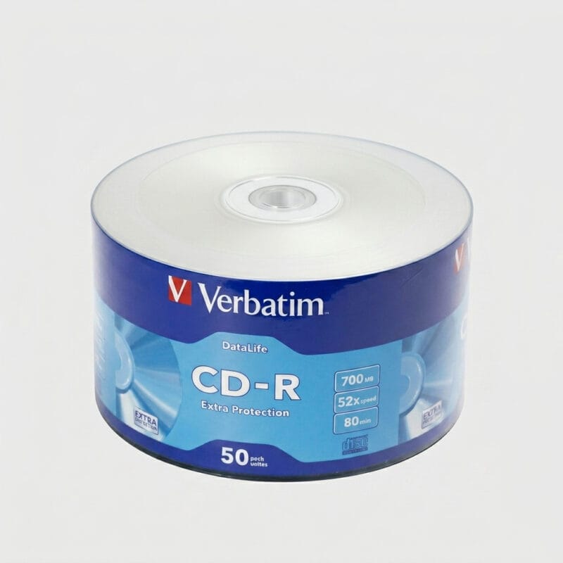 Verbatim DataLife CD-R 52x 700MB Blank Media