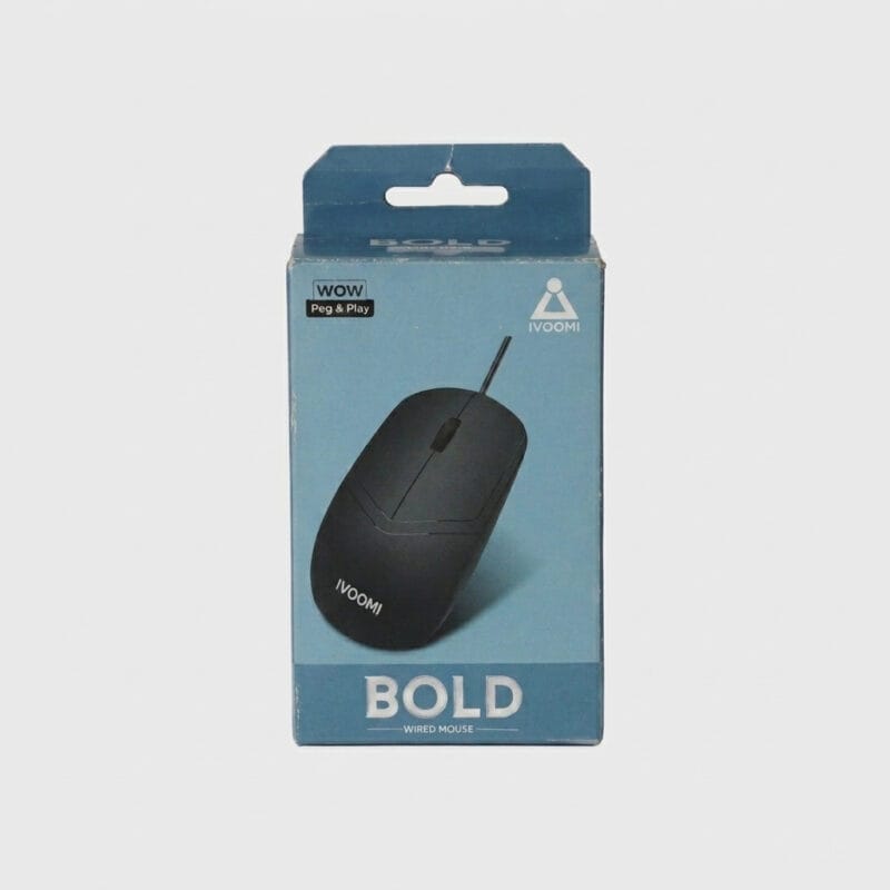 iVOOMi BOLD Wired Optical Mouse