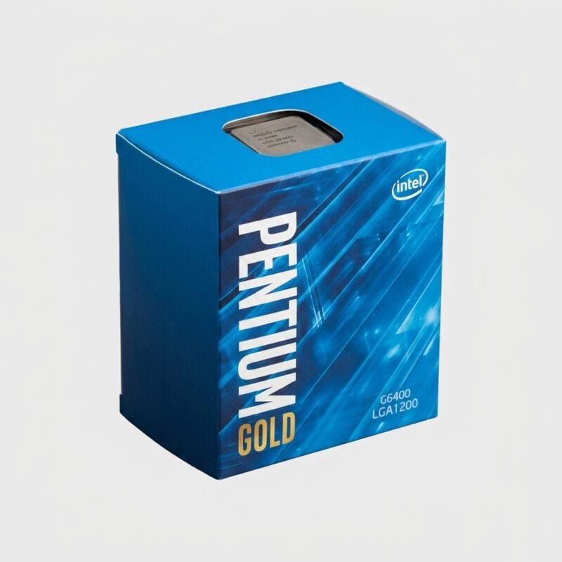 Intel Pentium Gold G6400 Desktop Processor Intel Pentium Gold G6400 Desktop Processor – 10th Gen Comet Lake