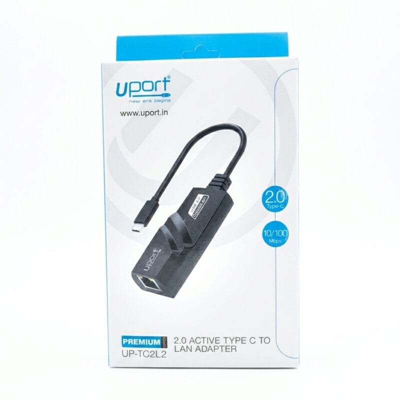 uport UP-TC2L2 Premium Series USB 2.0 Type-C to LAN Adapter
