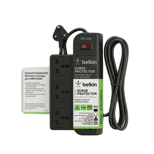 Belkin 4-Socket Surge Protector for Home Electronics