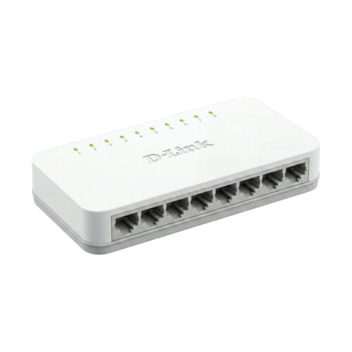 D-Link DES-1008C 8-Port 10/100Mbps Fast Ethernet Desktop Switch